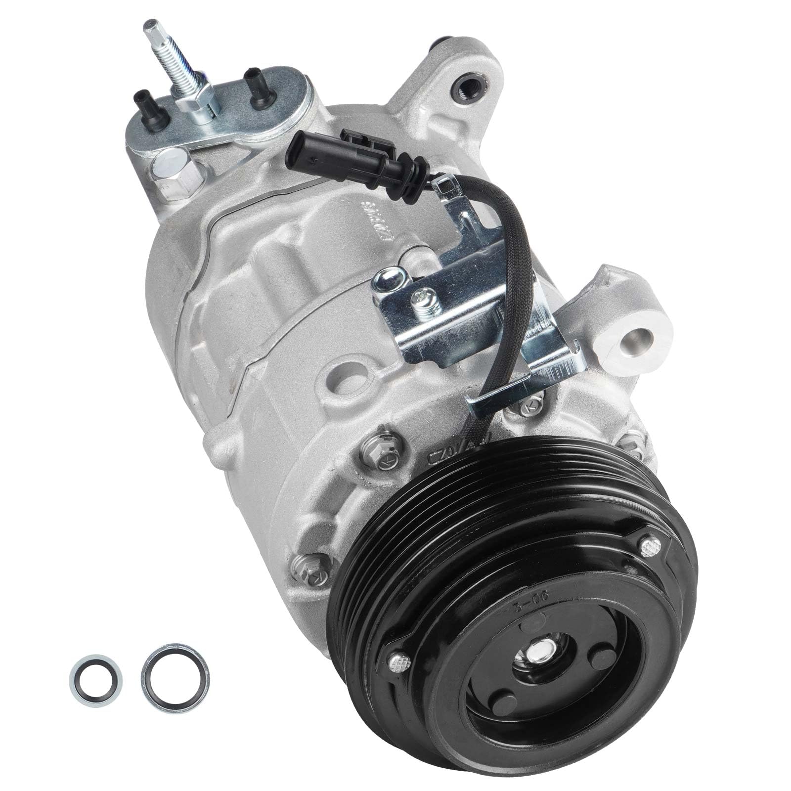 Photo 1 of **FACTORY SEALED** New AC Air Condition Compressor with Clutch for Chevrolet Silverado 1500 2500 Suburban GMC Sierra 1500 4.3L 5.3L 6.0L 6.2L 2014-2019, for GMC Yukon/Yukon XL 5.3L 6.2L Escalade ESV 6.2 2015-2020