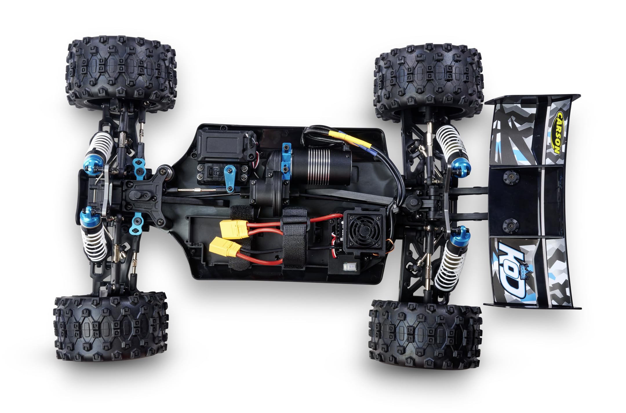Carson 500409063 1:8 King of Dirt Buggy 4S RTR - RC Buggy, ferngesteuertes Auto, Offroad, hochwertig, RC Fahrzeug, RC Auto 80 km/h