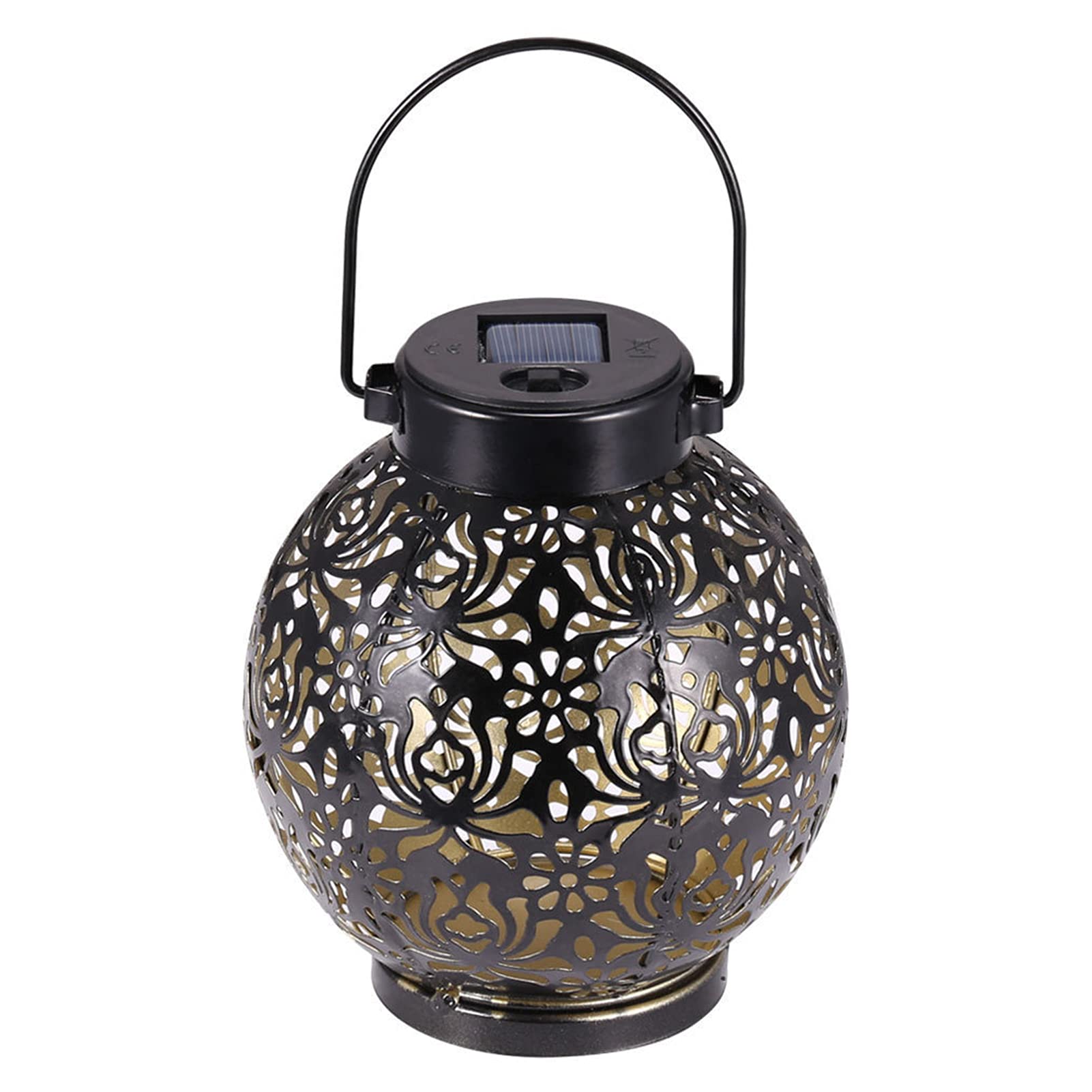Lanterna Solare Marocchina Vintage Per Giardino – Impermeabile IP44, Luce Calda E Giochi D’ombra, Ricarica Automatica