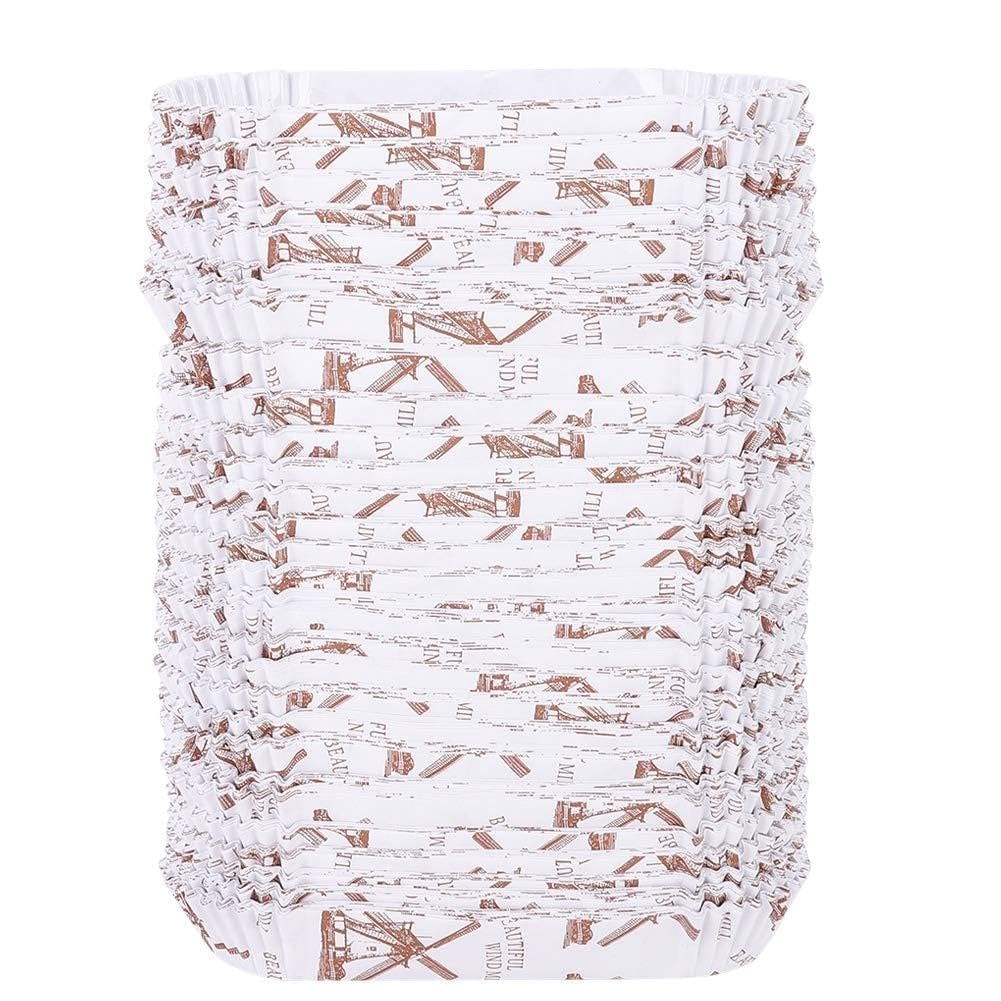 Paper Baking Cups, 300Pcs Large Greaseproof Baking Cups Cupcake Muffin Cases Disposable Cupcake Wrappers For Birthday Baby Shower And Party Decorations