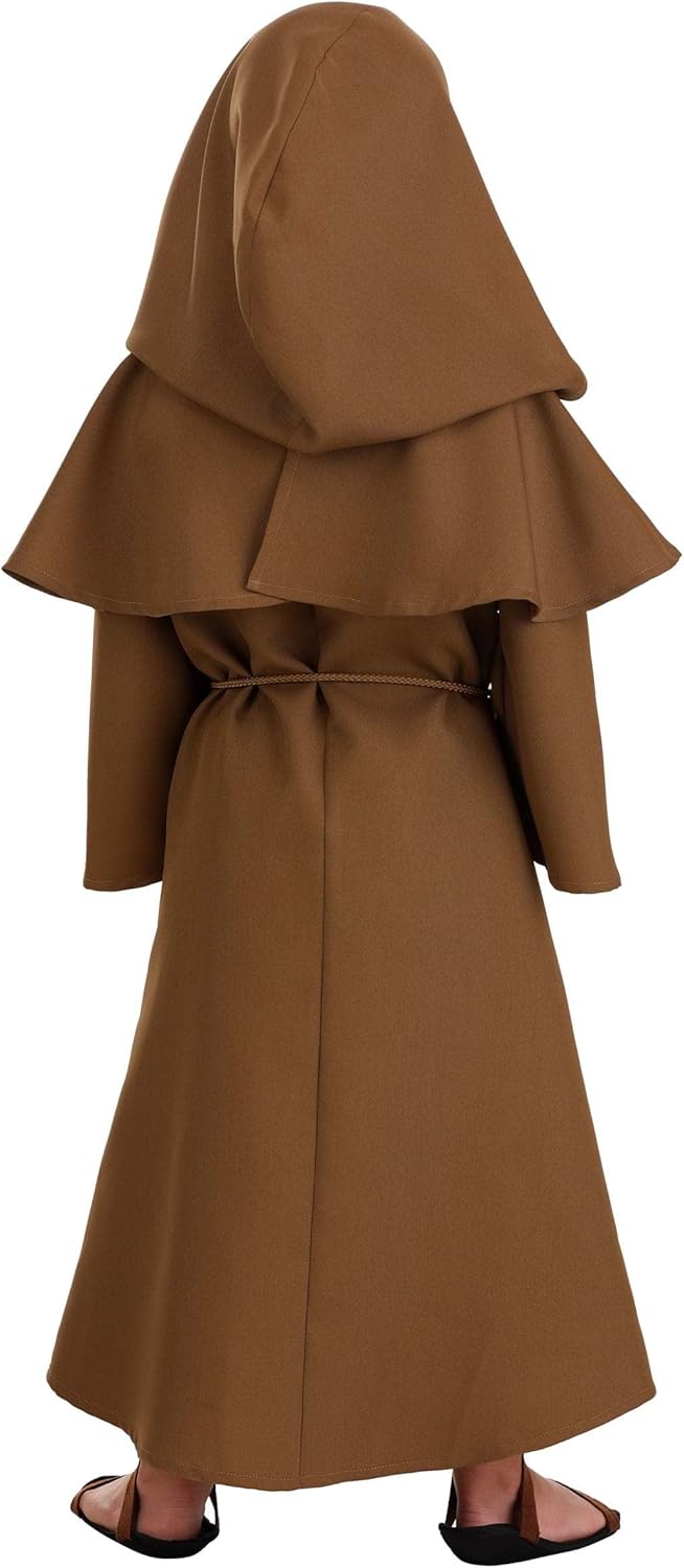 Miniatura 3 de Disfraz de monje marrón para niño pequeño