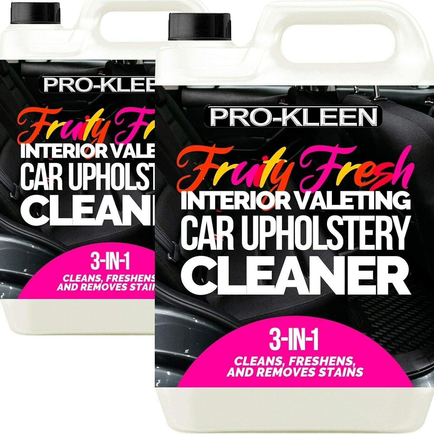 Pro Kleen Interior Valeting Car Upholstery Carpet Cleaner Shampoo 