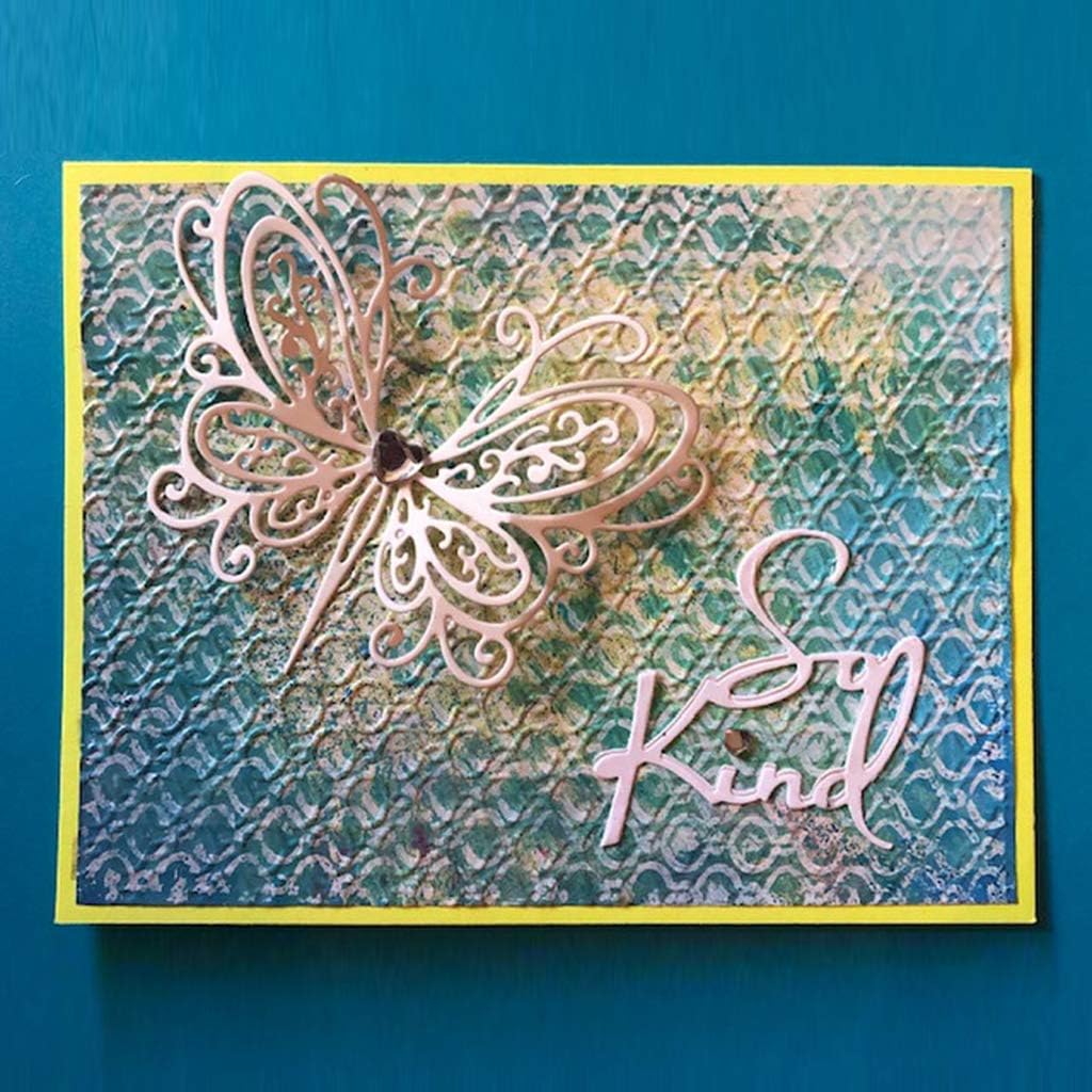 Briartw Butterfly Cutting Dies for Card Making,DIY Paper Crafts Scrapbooking