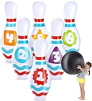 JOYIN Giant 27" Inflatable Bowling Set - Fun Party Game for Kids & Adults, Indoor/Outdoor Birthdays & Christmas