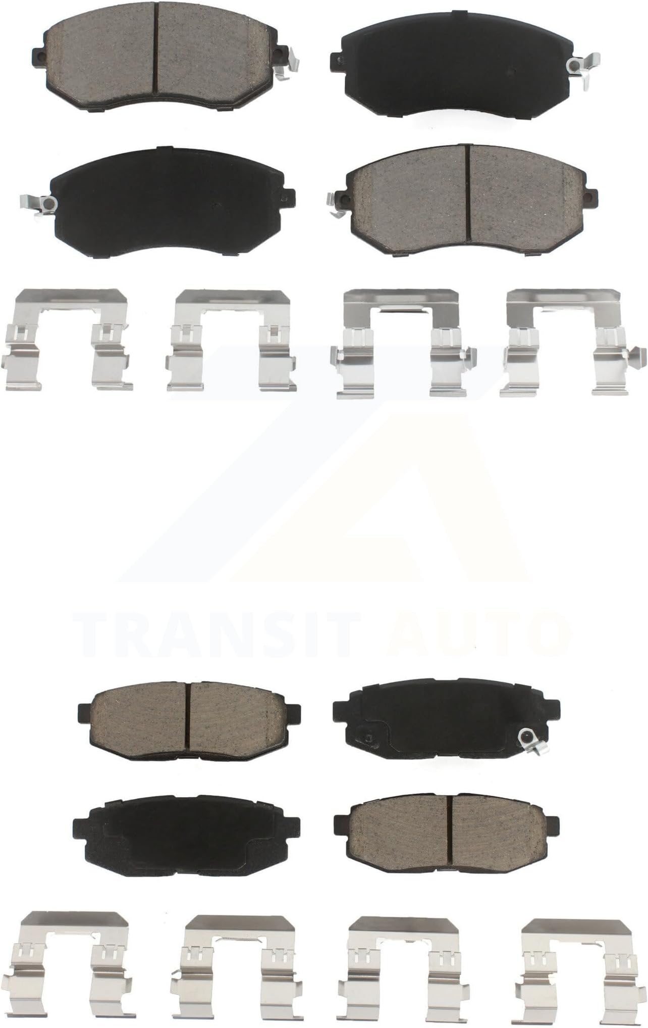 CMX Front Rear Ceramic Brake Pads Kit Replacement For Scion FR-S Subaru BRZ Toyota 86 KCX-100397