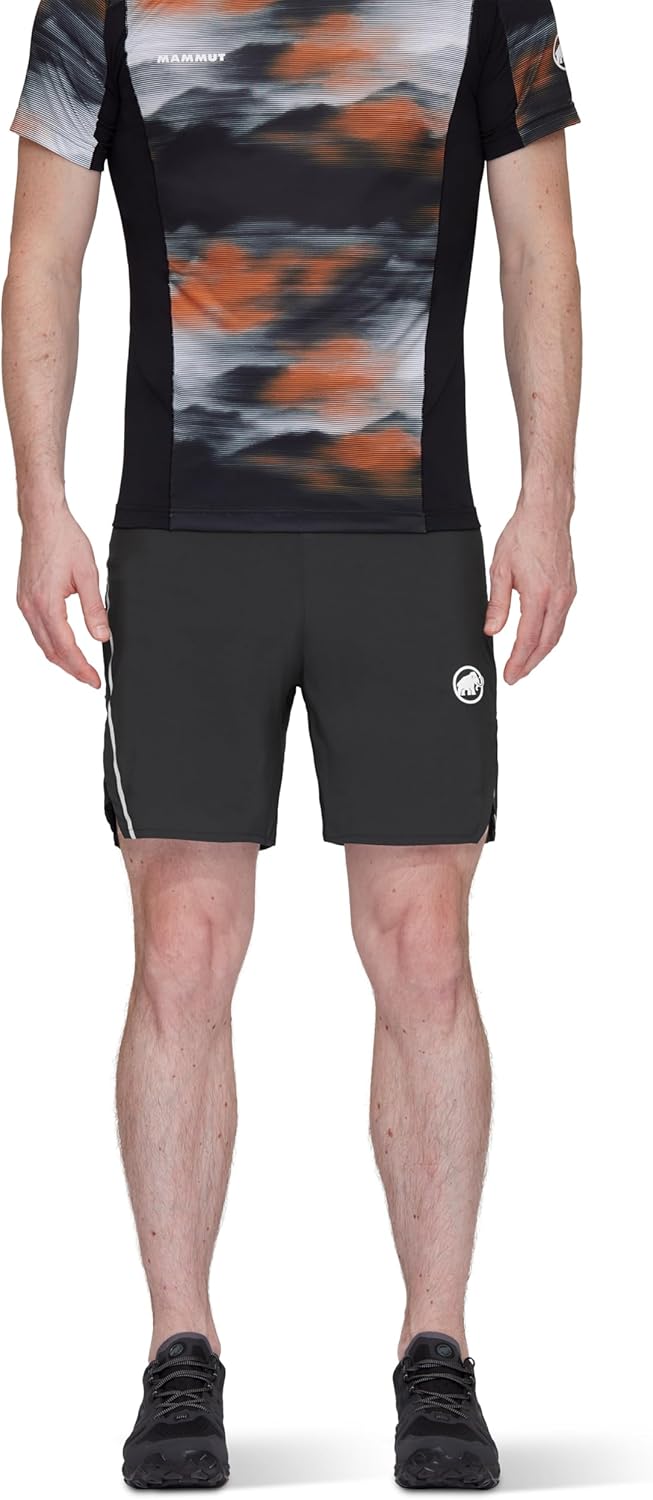 MAMMUT トレイルラン　ランニングショーツ オレンジ/ブラック M トレラン マムートの「FAST & LIGHT コレクション」からトレイル