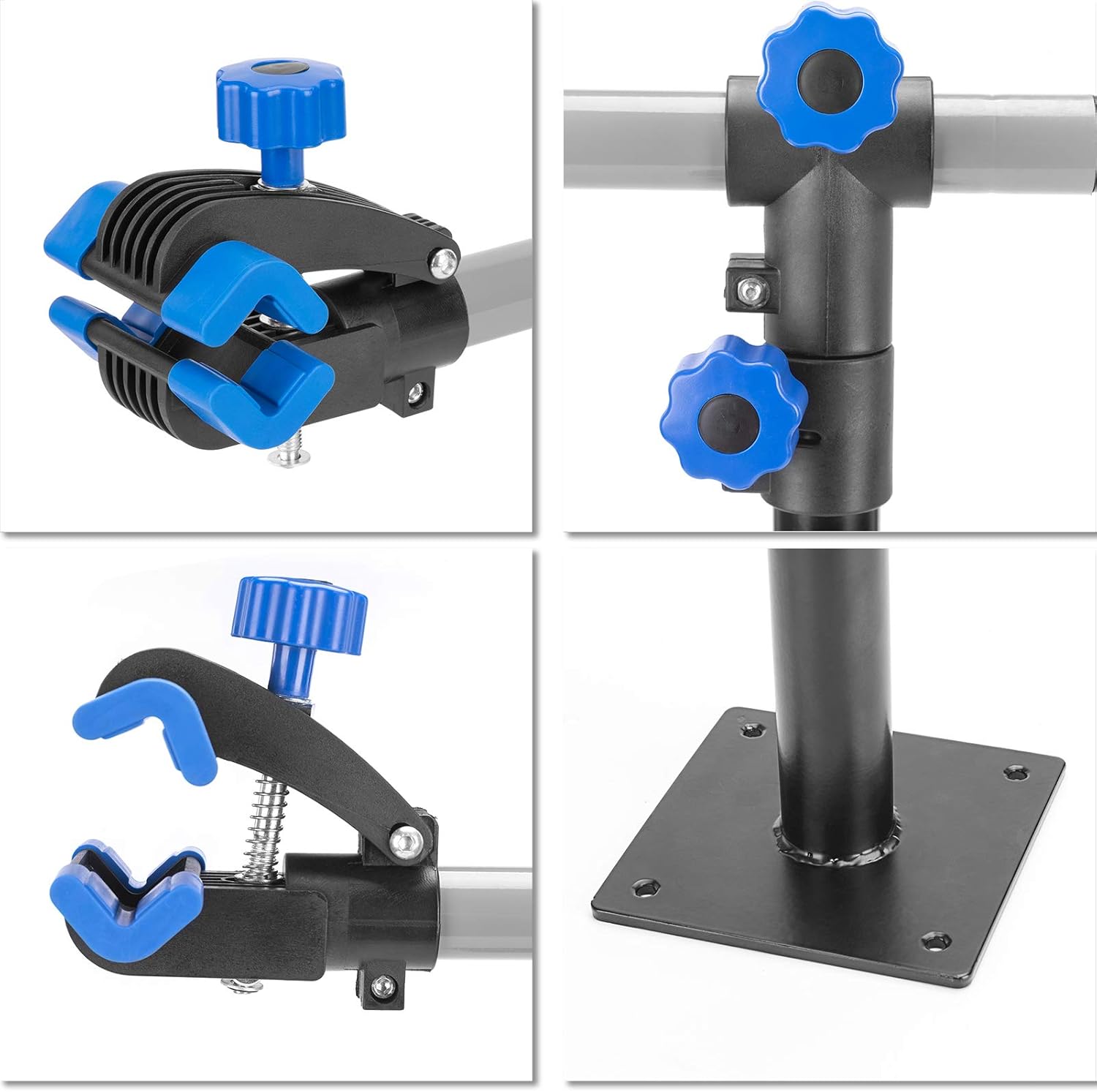 ROCKBROS Bike Repair Stand Wall Workbench Mount Rack Workstand Bike Clamp Height Adjustable Home Bicycle Maintenance Rack Bike Repair Rack for Road Mountain Bikes : Sports & Outdoors