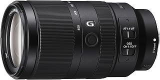 Sony 70-350mm F4.5-6.3 G OSS Super-Telephoto APS-C Lens: Sharp Wildlife Zoom with Fast AF & Stabilization