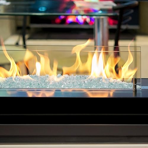 Miniatura 5 de onlyfire - Cristales para hacer fuego para fogatas naturales o de propano, chimeneas o troncos de gas, 10 libras