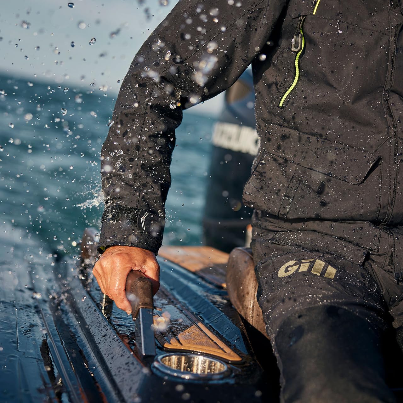 Gill Giacca da uomo OS2 Offshore, impermeabile, antivento e traspirante