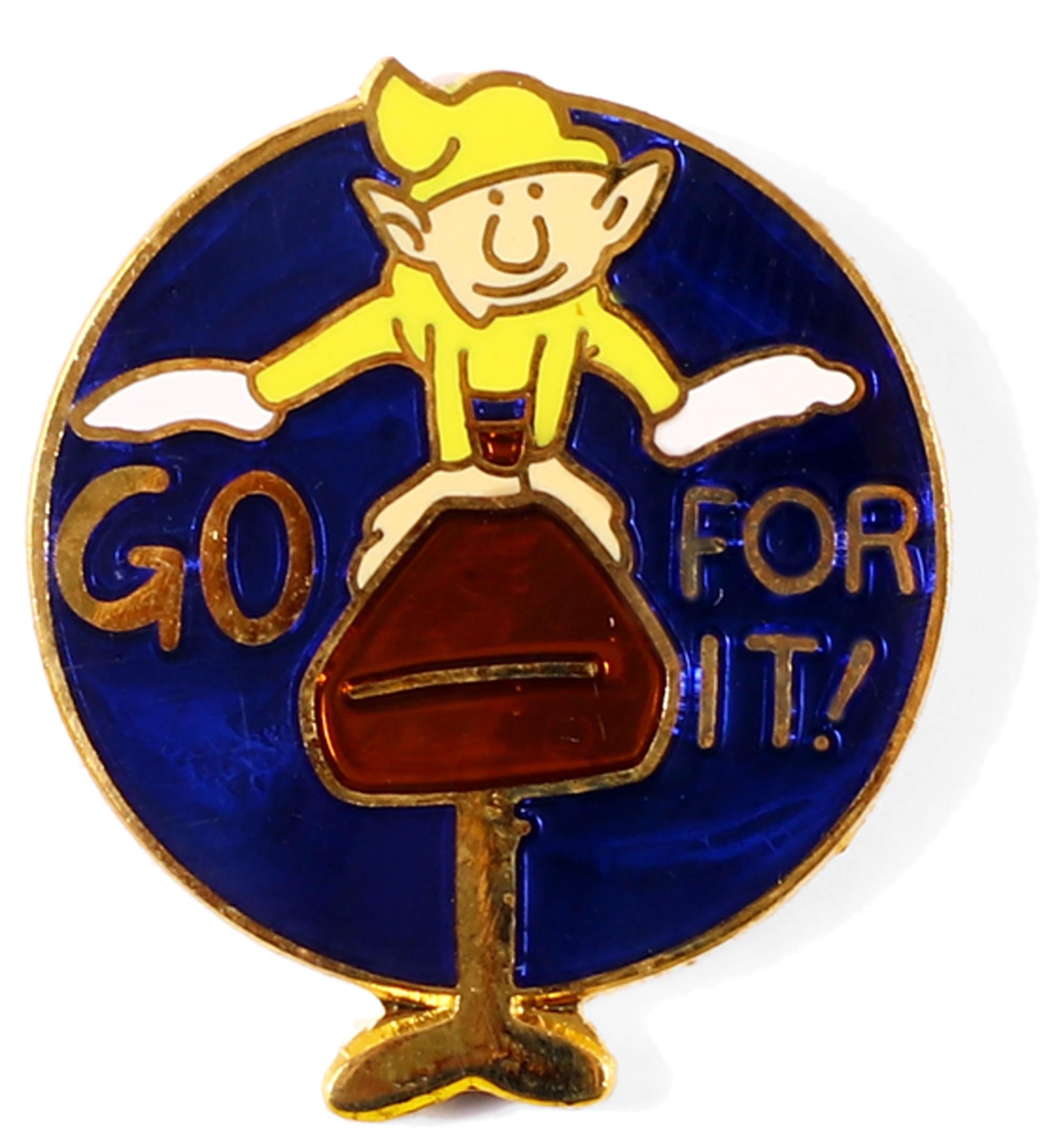 Go for It Gymnastics Pin - #42-image-43