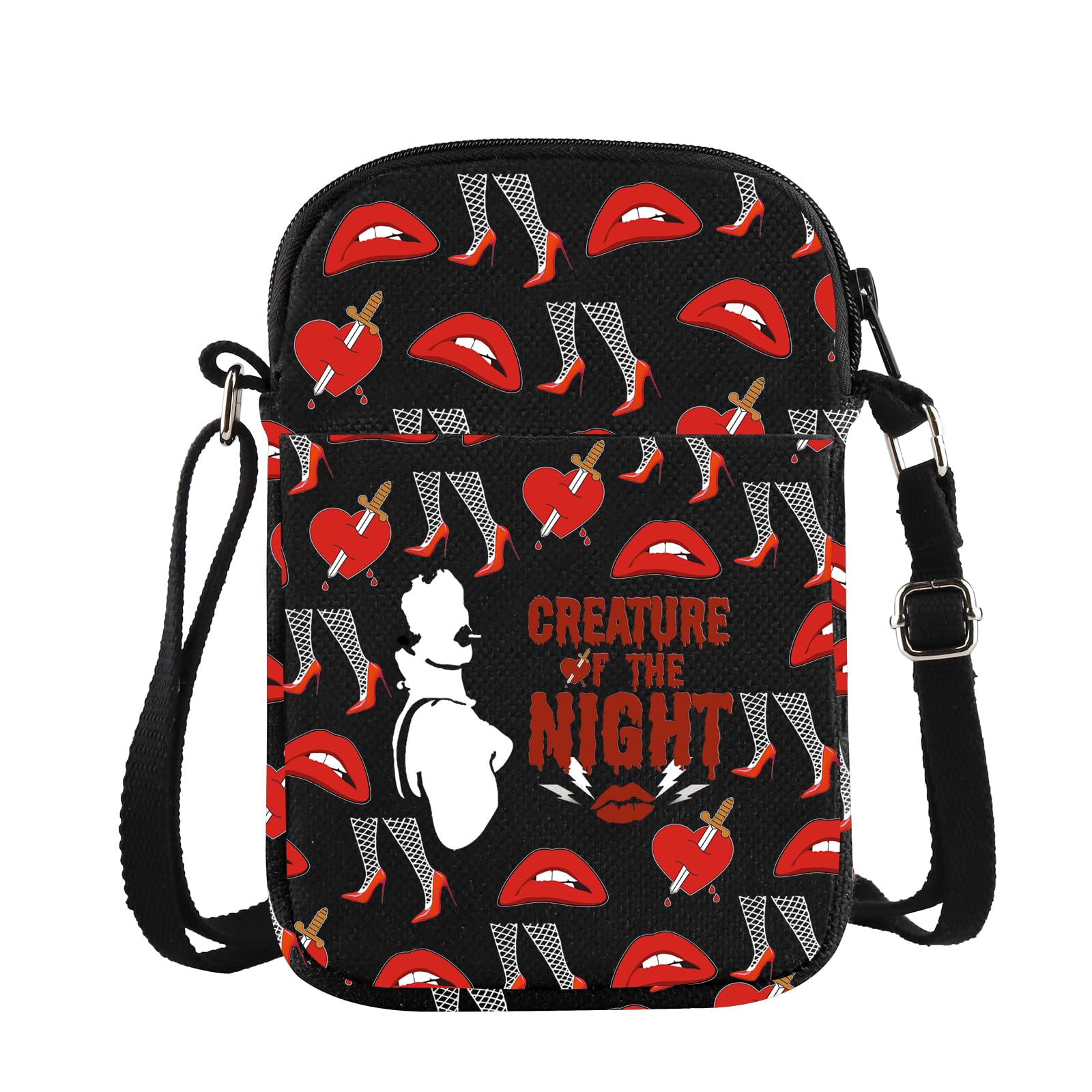 XYANFA Rocckyy Horror Movie Crossbody Bag Horror Movie Lovers Gift Horror Movie Fans Gift Horror Scary Movie Purse