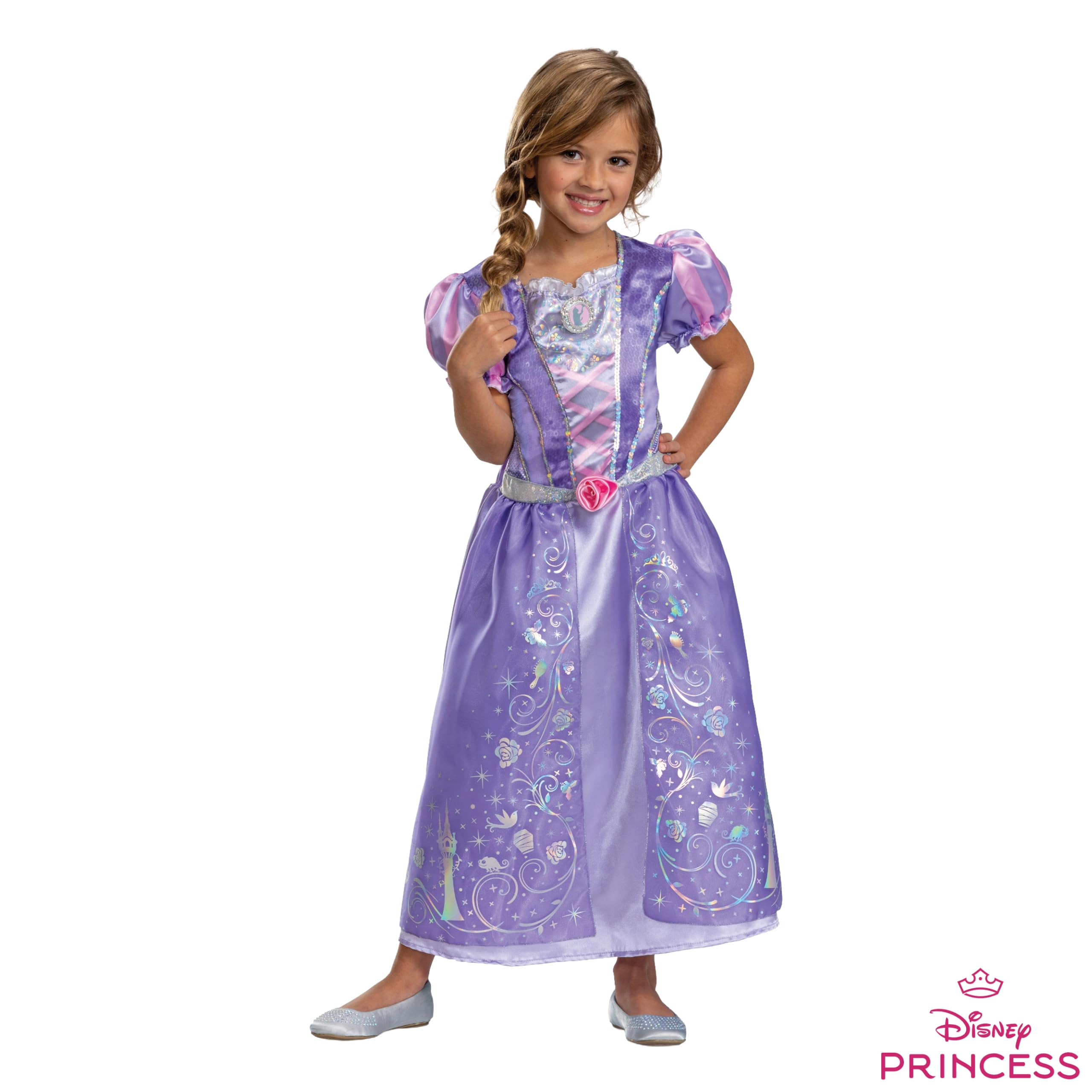 Disguise Fantazyjna sukienka Zabawka 100th Anniversary Rapunzel Classic (Eu)