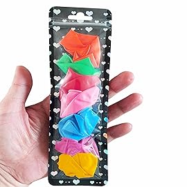 100 Pcs Beadable Pen Packaging Bags for Small Business, Resealable Resealable Pouch Bags for Beaded Pens Lipgloss,Jewelry,Cosmetic,Candy 2.5x8.66inch