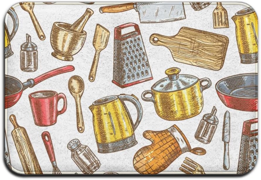 Kitchen Supplies Soft Floor Mat ,Skid Resistance Wiper