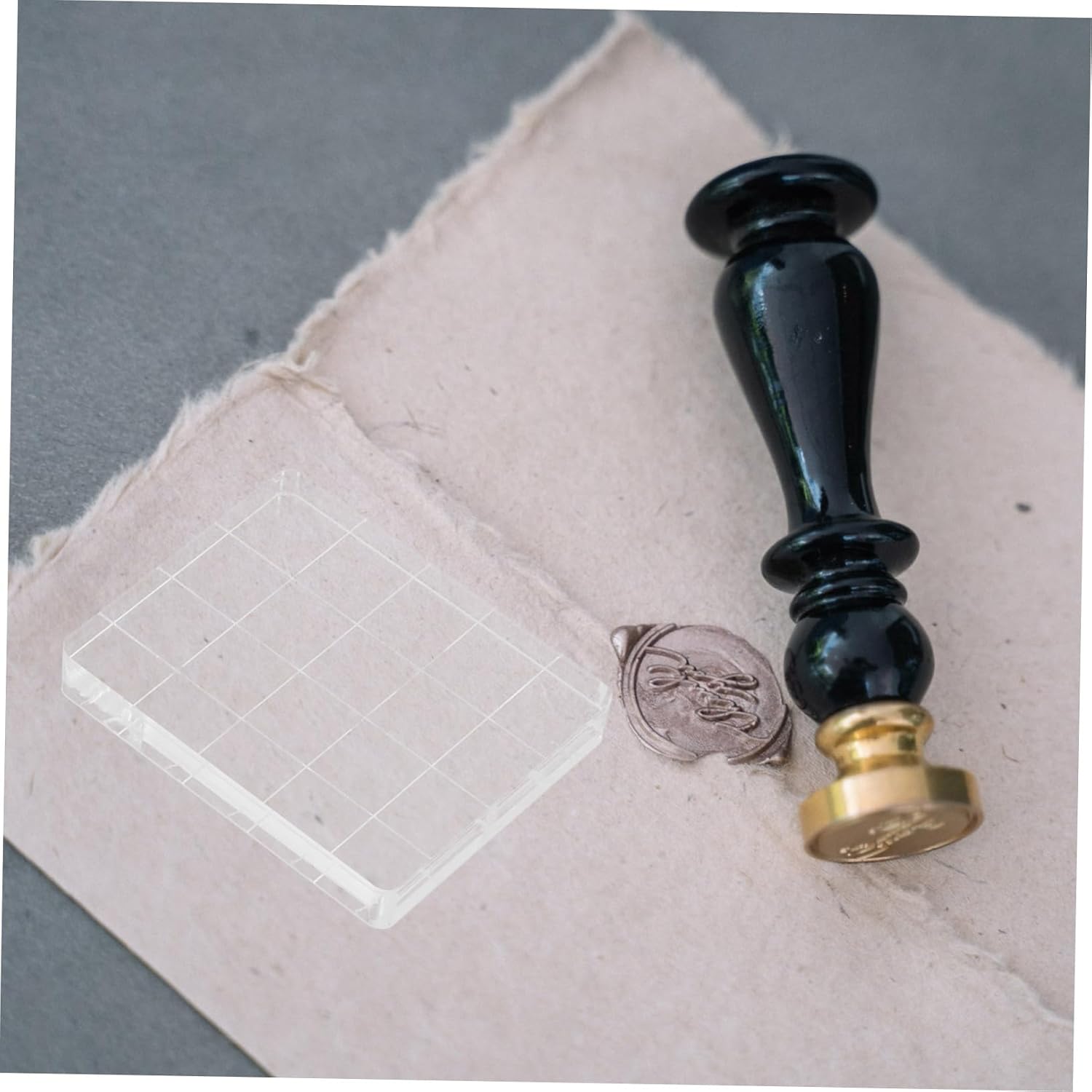 Uonlytech 5pcs Clear Stamp Blocks for DIY Crafts Card Making and Scrapbooking Durable Lightweight and Versatile Stamping Tools for Precise and Creative Projects