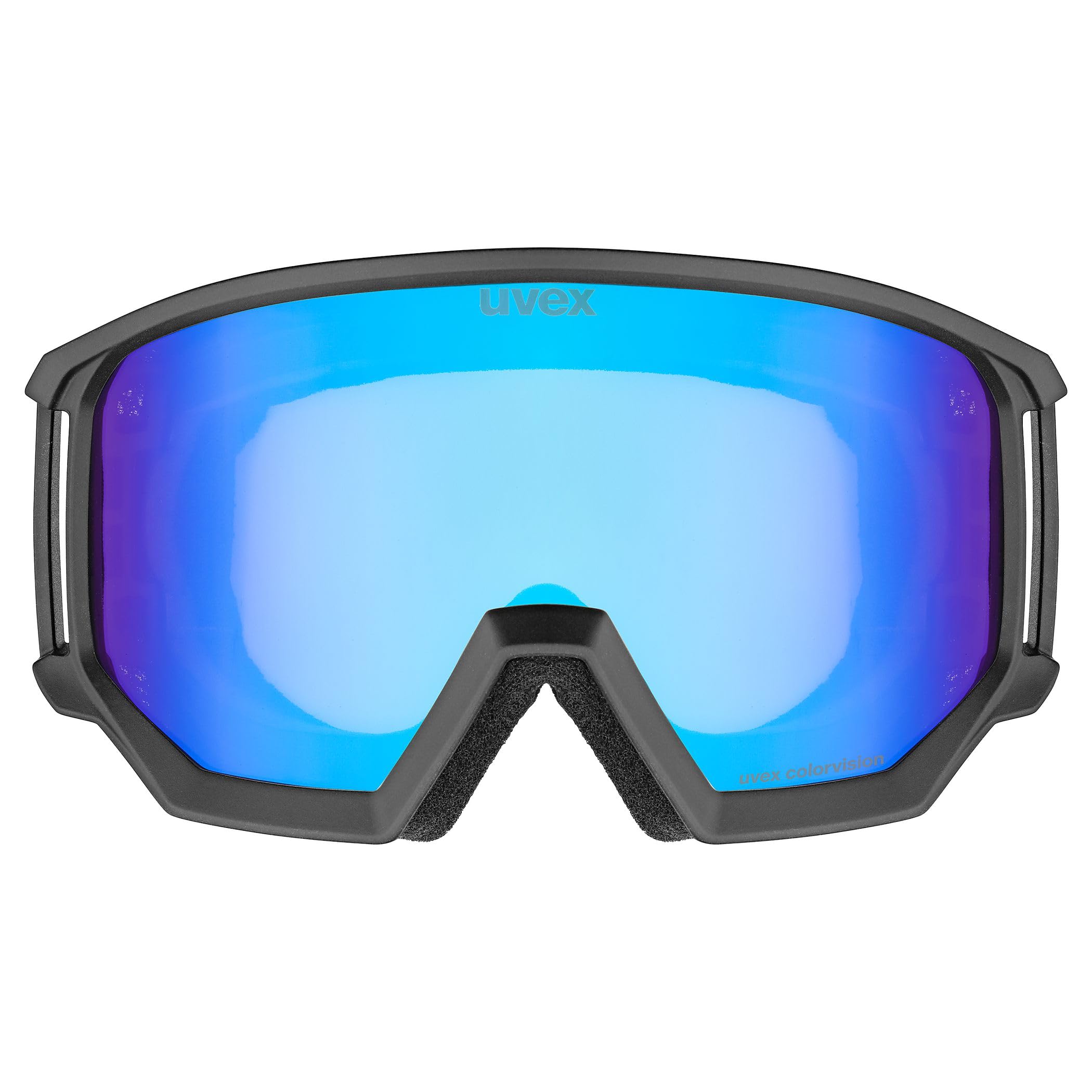 Uvex athletic CV - maschera da sci per adulti - categoria di filtro 2 - privo di appannamenti - black m SL/blue-green - one size