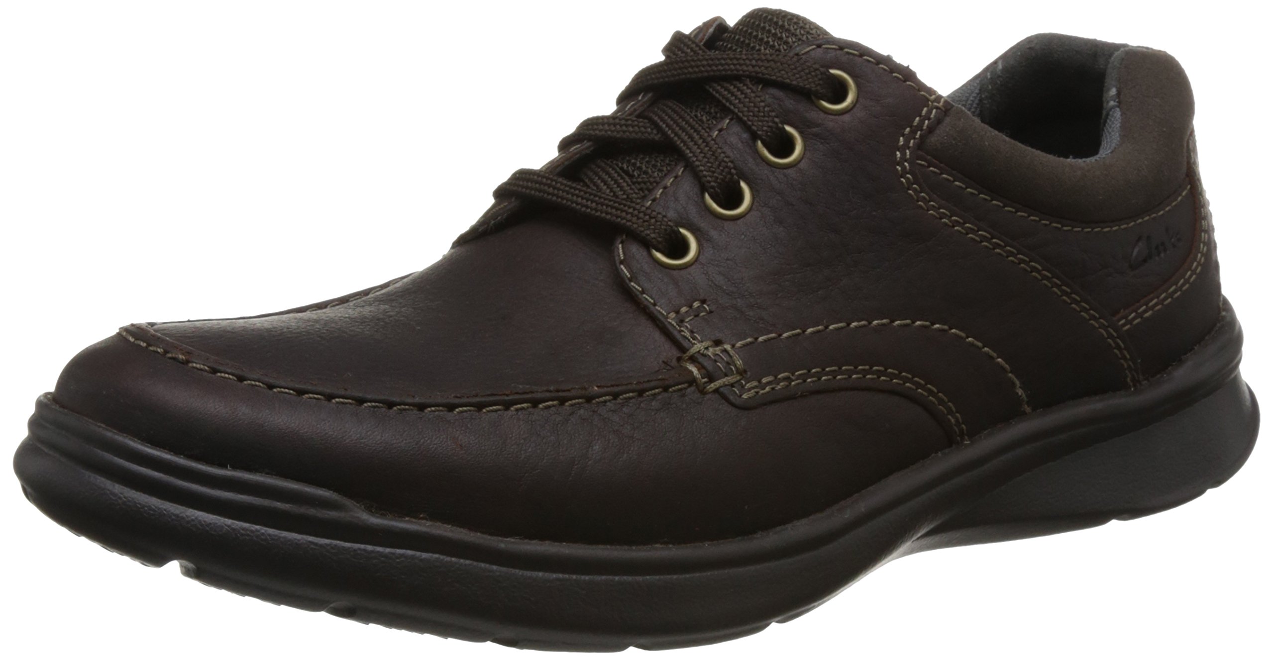 Clarks Cotrell Edge Brown Mens comfort shoes 1980-38H in a Plain Leather in Size 10