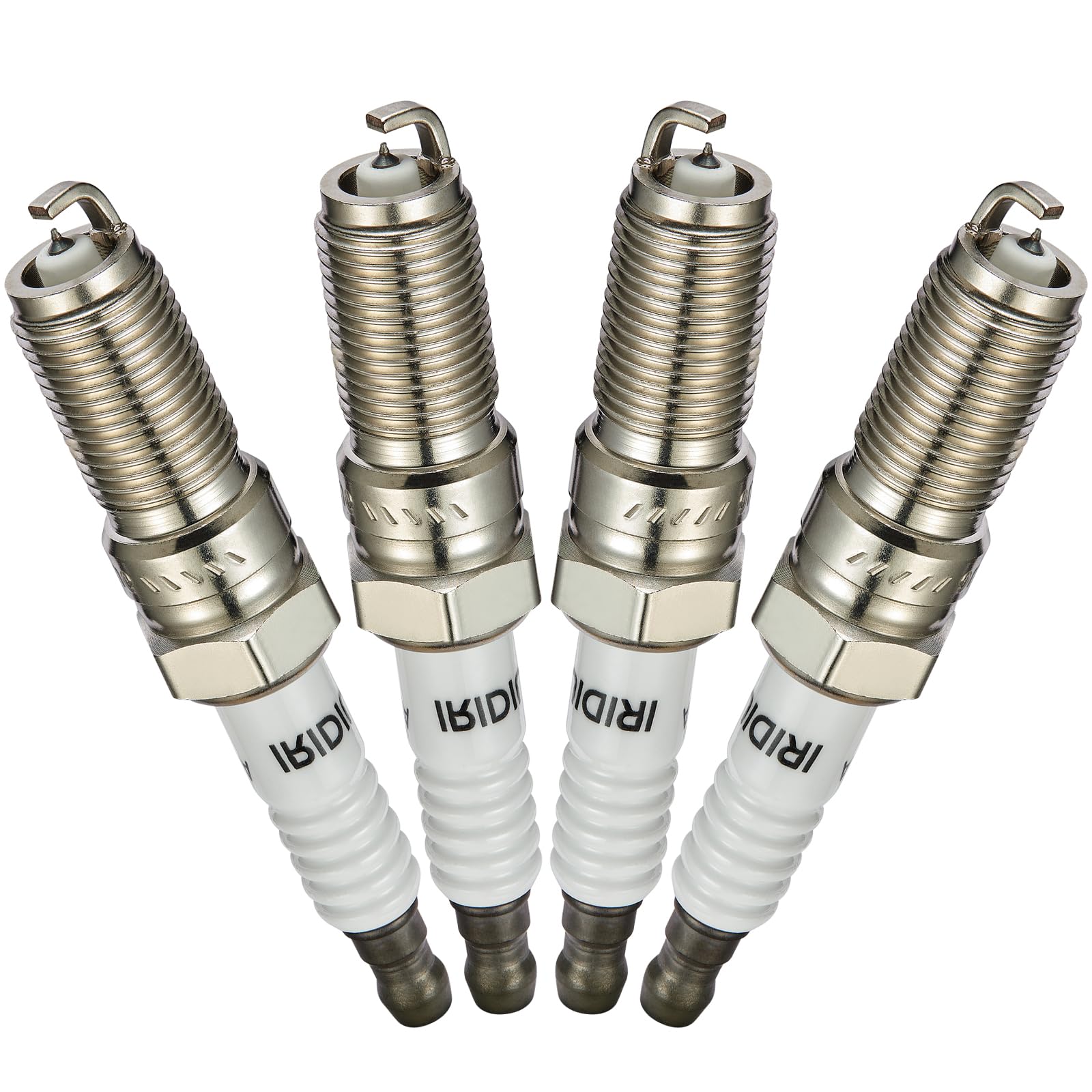 SYKRSS Set of 4 Iridium Spark Plugs 4344 Compatible with Chevy Cobalt Malibu Colorado C-Max Fusion Transit Connect Terrain Canyon 2.0L 2.2L 2.3L 2.4L