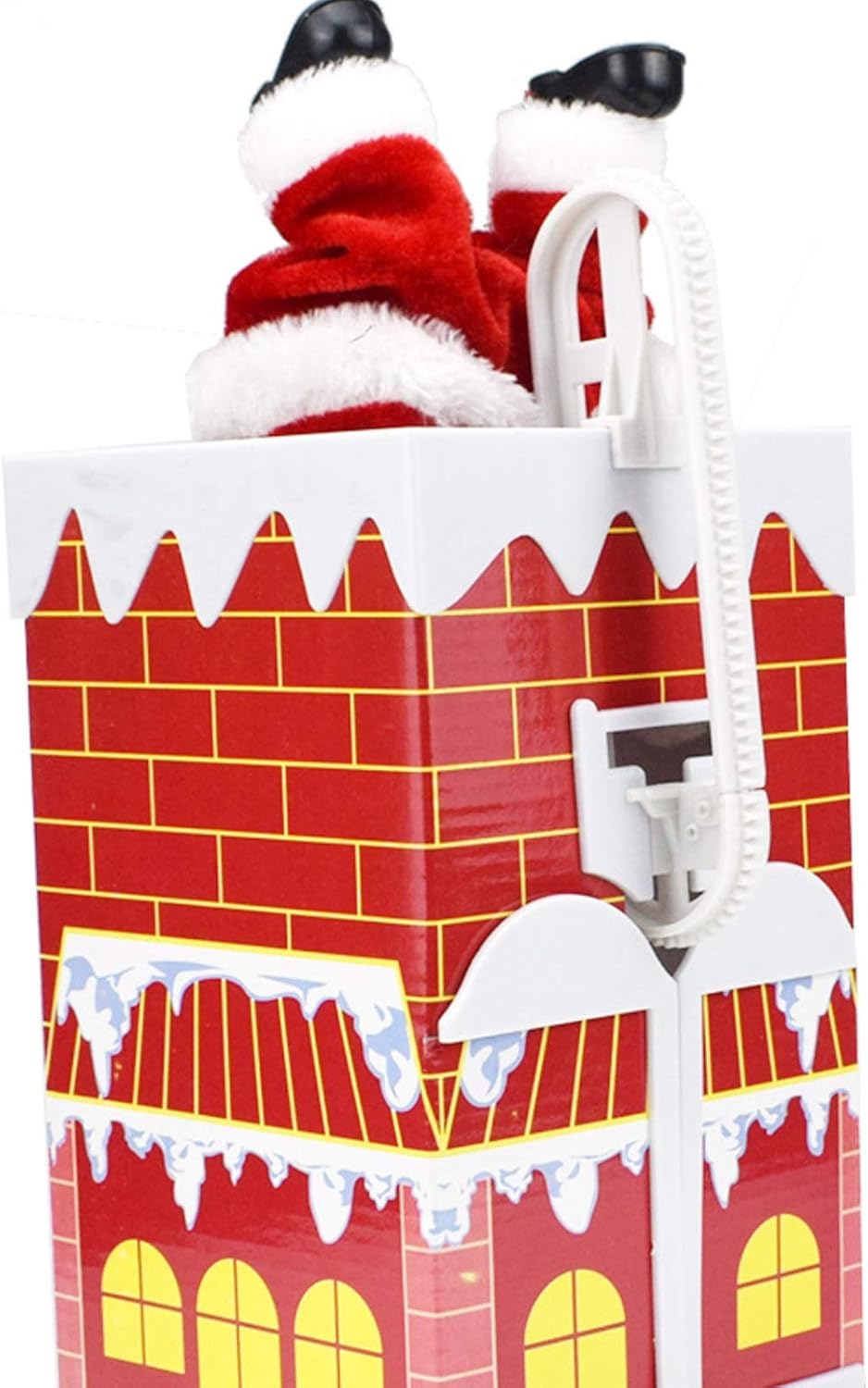 Amazon Sharprepublic サンタクロース登山煙突人形おもちゃクリスマスサンタ人形装飾ギフト クリスマス雑貨 おもちゃ