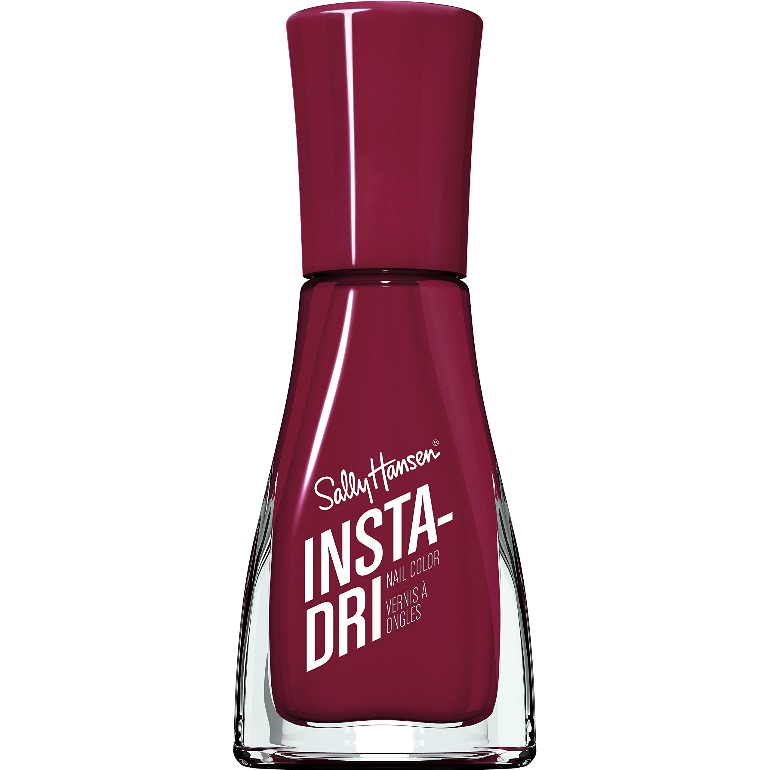 Sally Hansen Insta-Dri Nail Polish, Quick Dry, Professional Effect, Long Lasting, 9 ml, 423 Just in Wine