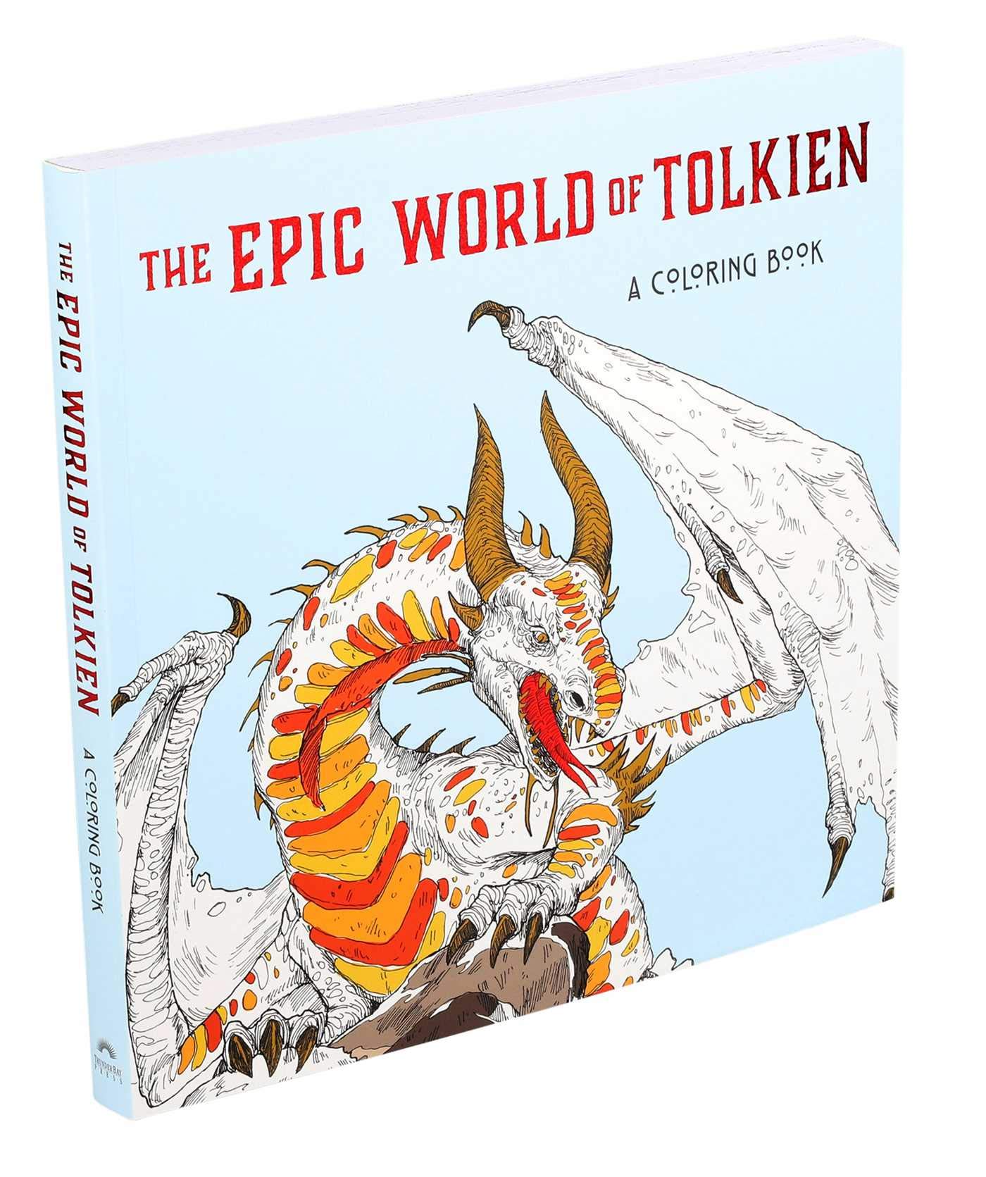 The Epic World of Tolkien: A Coloring Book