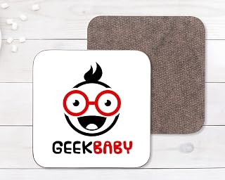Geek gift drinks coaster, game coaster, gift for geeks, custom gamer tag fun coaster, HAG9961