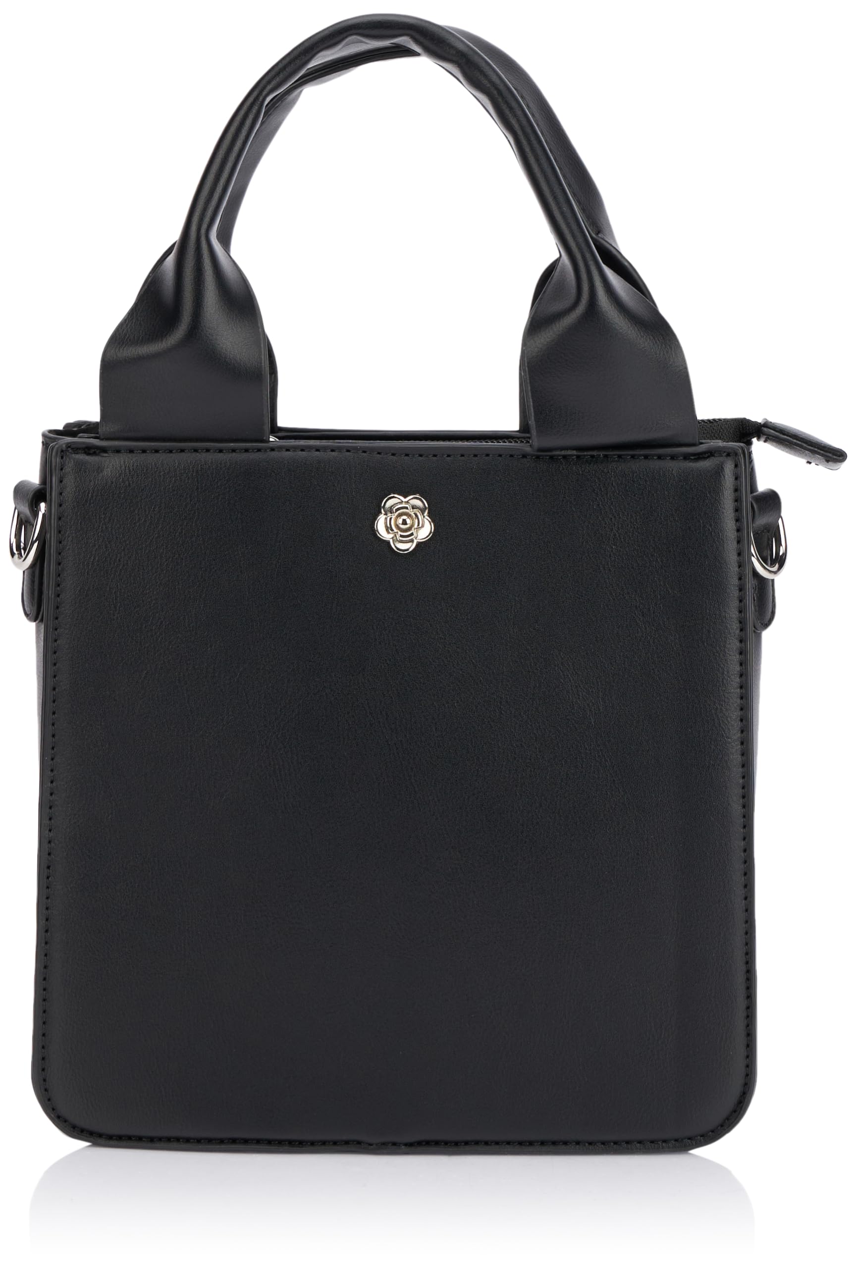 UCY Women's Handbag Shopper, Black, One Size