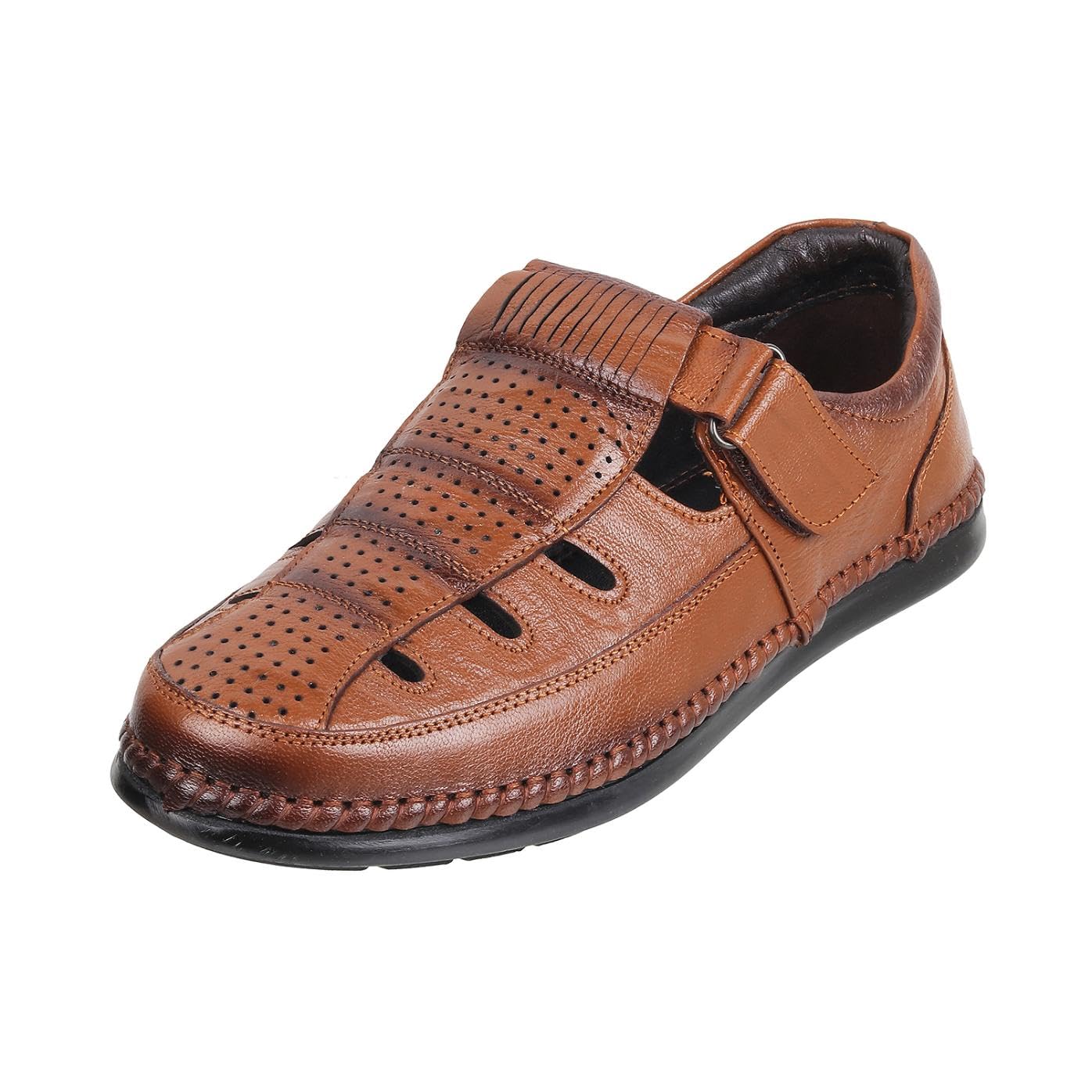 Metro Men Tan Fishermen Leather Sandal UK/10 EU/44 (18-373) (B0CPTJ6XQ6) Amazon Price History, Amazon Price Tracker
