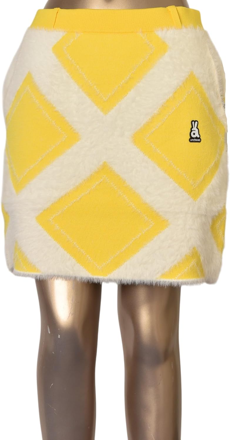 ゴルフ レディース アルチビオ フェザーヤーン保温ニットスカート