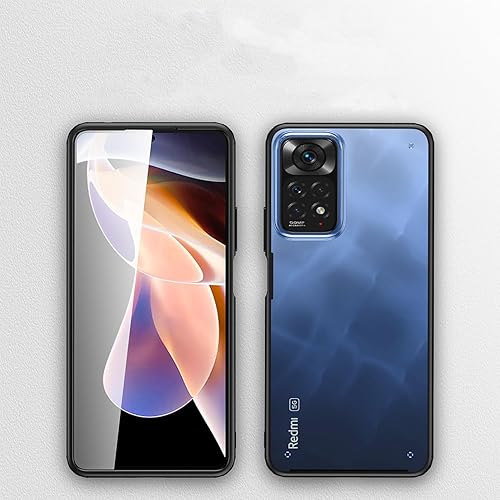 Miniatura 4 de MingWei Redmi Note 12 Pro 4G Funda transparente de TPU suave absorción de impactos delgada y ligera a prueba de golpes, funda protectora híbrida