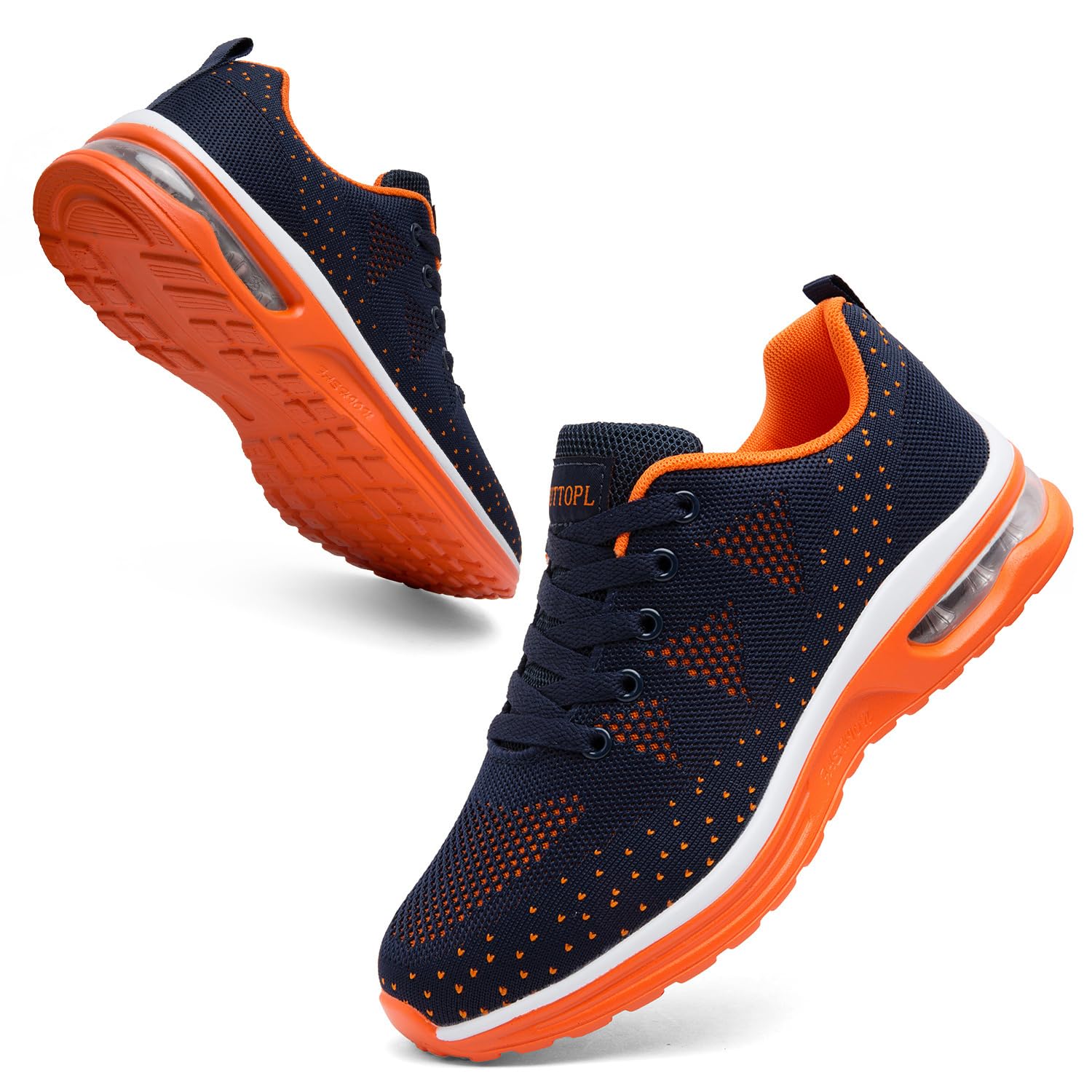 Damen Laufschuhe Atmungsaktiv Joggingschuhe Luftpolster Sportschuhe Freizeitschuhe Straßenlaufschuhe Gummisohlen Leichte rutschfest Fitness Running Outdoor
