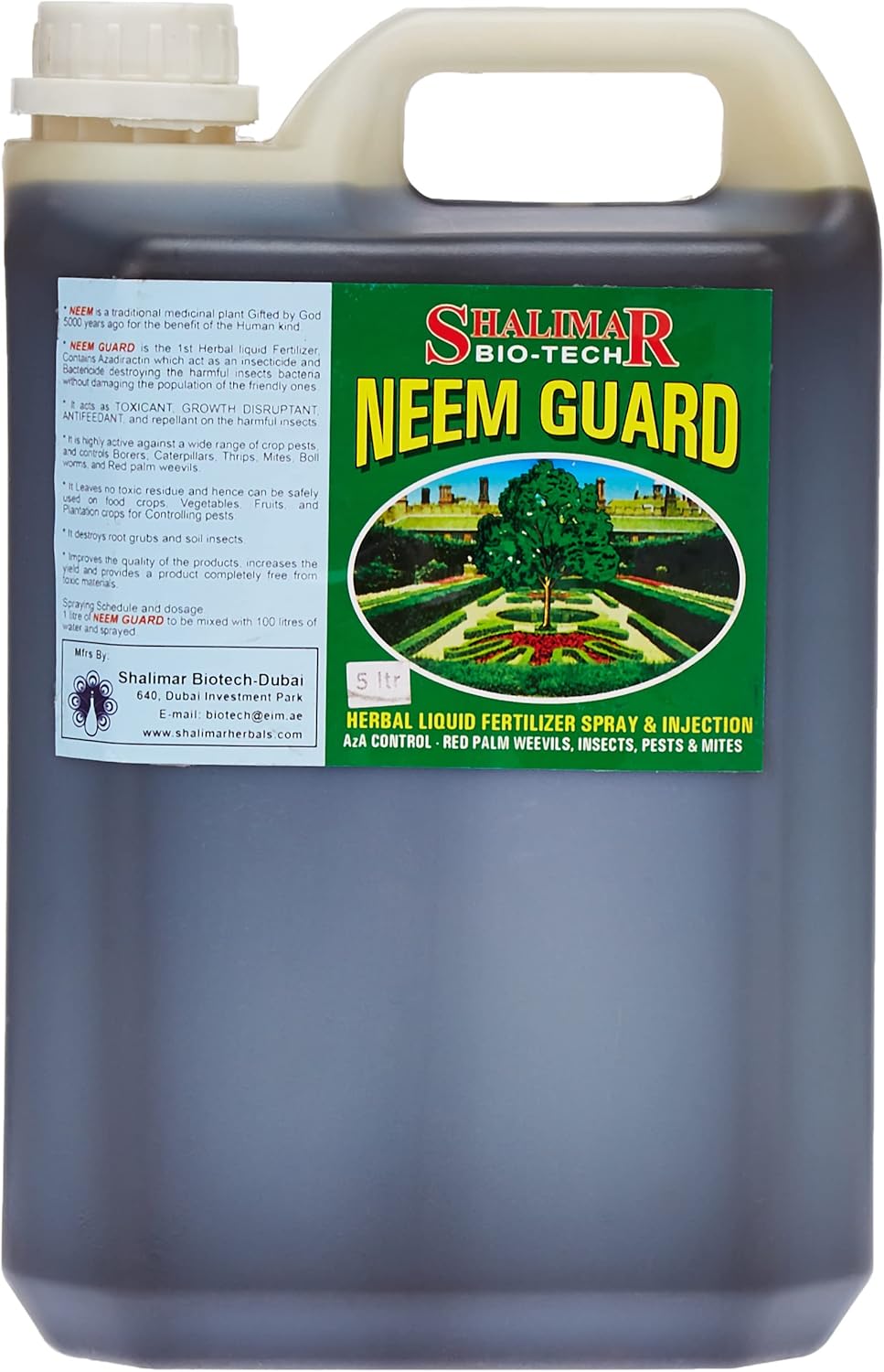 Shalimar Neem Guard Liquid Spray 5000 ML Buy Online at Best Price