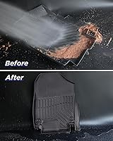 Vista 7 de BAMACAR Alfombrilla de maletero forro de carga para Honda HRV 2022 2021 2020 2019 2018 2017 2016 Todo clima impermeable antideslizante 1ra 2da fila