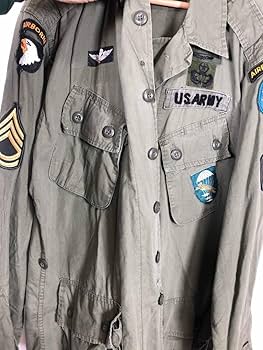 ベトナム戦争アメリカ軍ジャングルファティーグジャケット1stモデル Amazon.co.jp: レプリカ アメリカ軍 グリーンベレー 1st Model