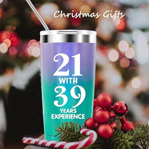 Miniatura 5 de JERIO Regalos de 60 cumpleaños para mujeres, regalo para mujeres que cumplen 60 años, regalos de cumpleaños para ella, mamá, esposa, hermana,