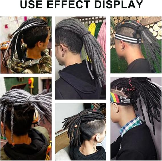 Electric Dreadlocks Machine, Automatic Dreadlock Maker, for Long Human and Synthetic Hair, Portable DIY Handheld Dreadlock Maker,220V