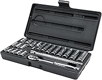 Vista 12 de Performance Tool W38914 - Juego de llaves de vaso MET de 3/8 pulgadas, 23 piezas, 1 paquete