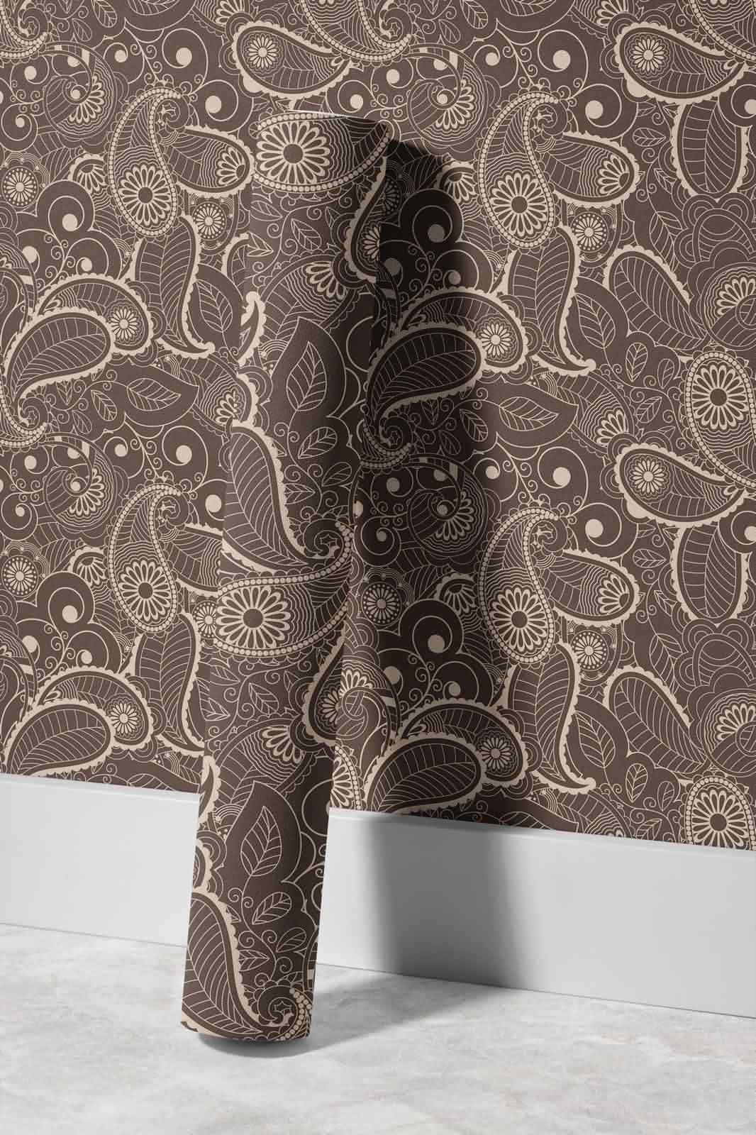 Tapeta łazienkowa sypialnia wklej pakiety retro etniczna owijka 45 x 1200