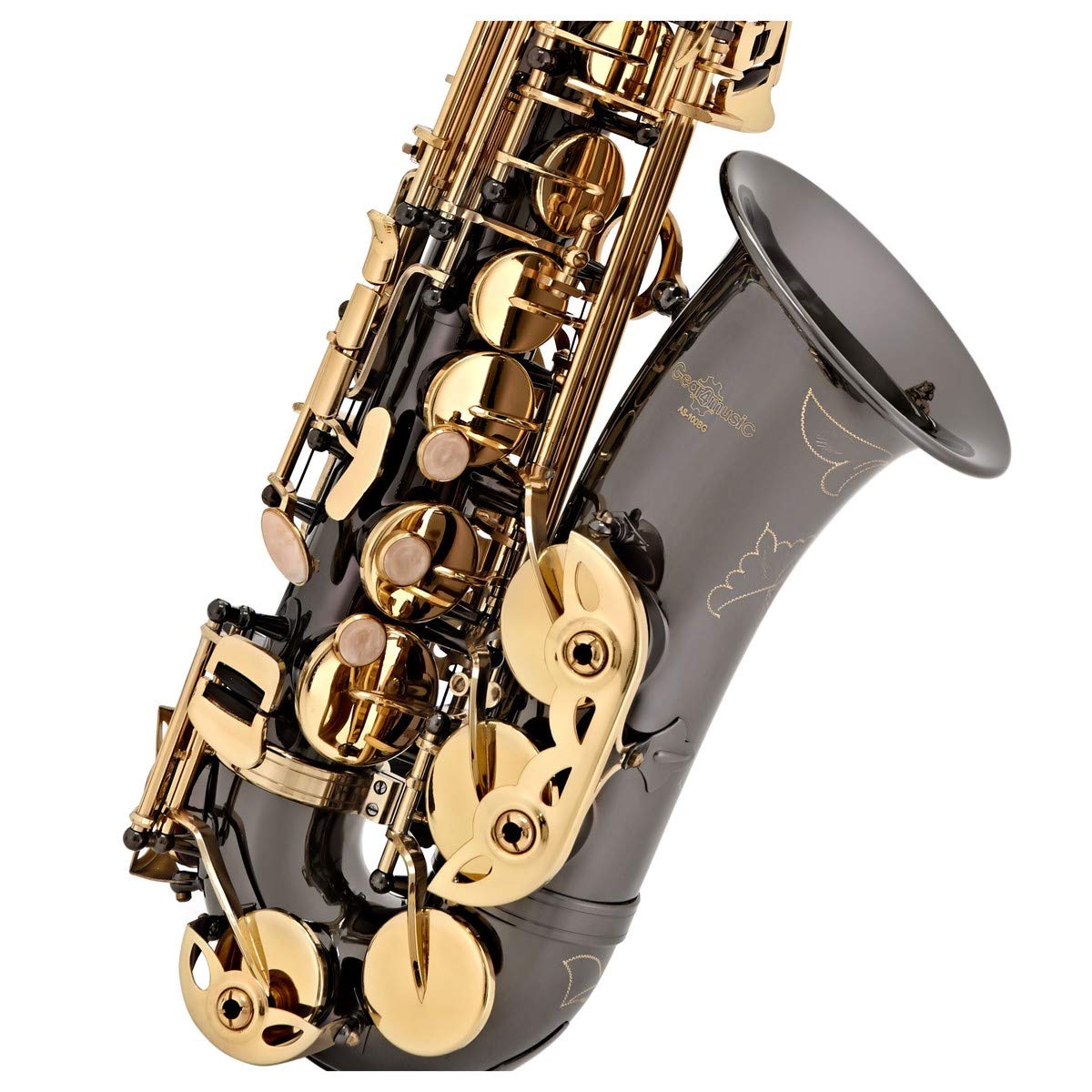 Sassofono Contralto Gear4music, Nero e Oro