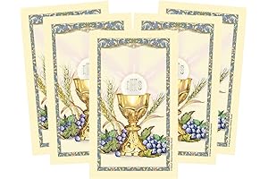 First Communion Laminated Holy Cards: Praying Guides for A Special Occasion
