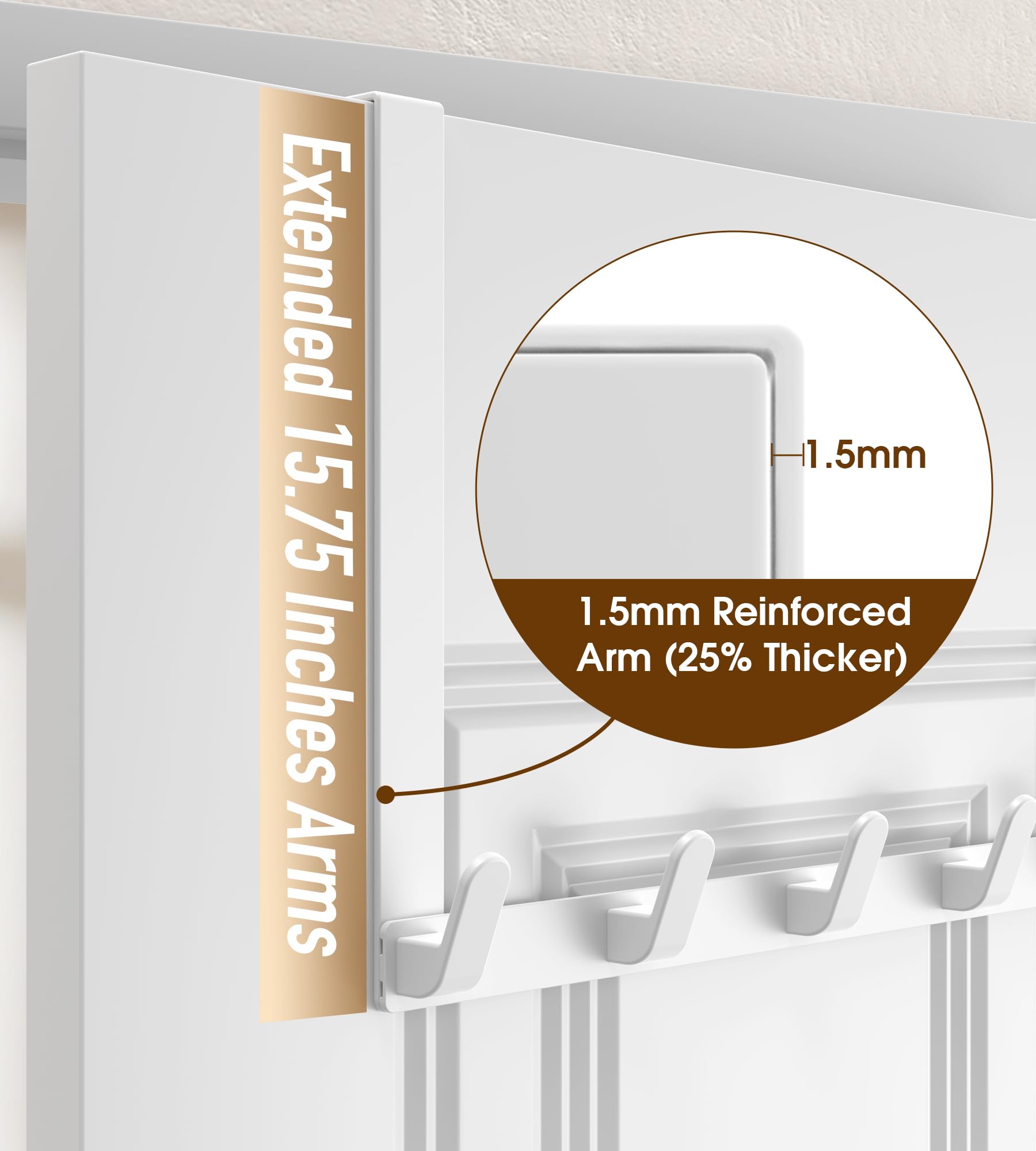 Over-the-Door Hooks - Maximize Storage Space -6