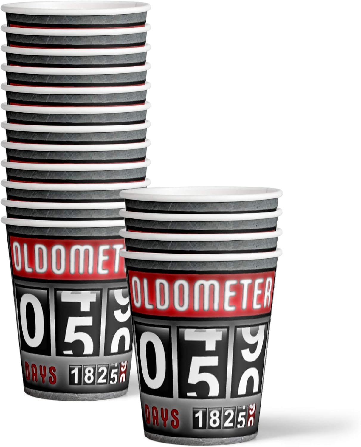 Old Meter Funny 50th Birthday Party Supplies Set Plates Napkins Cups Tableware Kit for 16