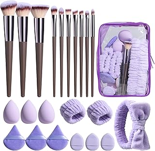 BS-MALL Juego de brochas de maquillaje 23 pie...