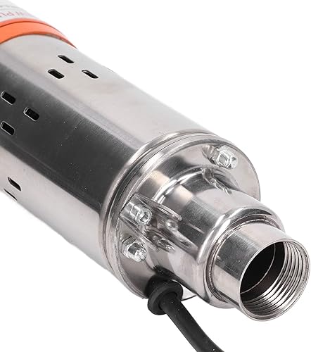 Miniatura 3 de Bomba solar de CC, Bomba sumergible de 24 VCC, Bomba sumergida de cabeza de 131.2 ft de alta presión, Bomba de refuerzo para riego de césped de