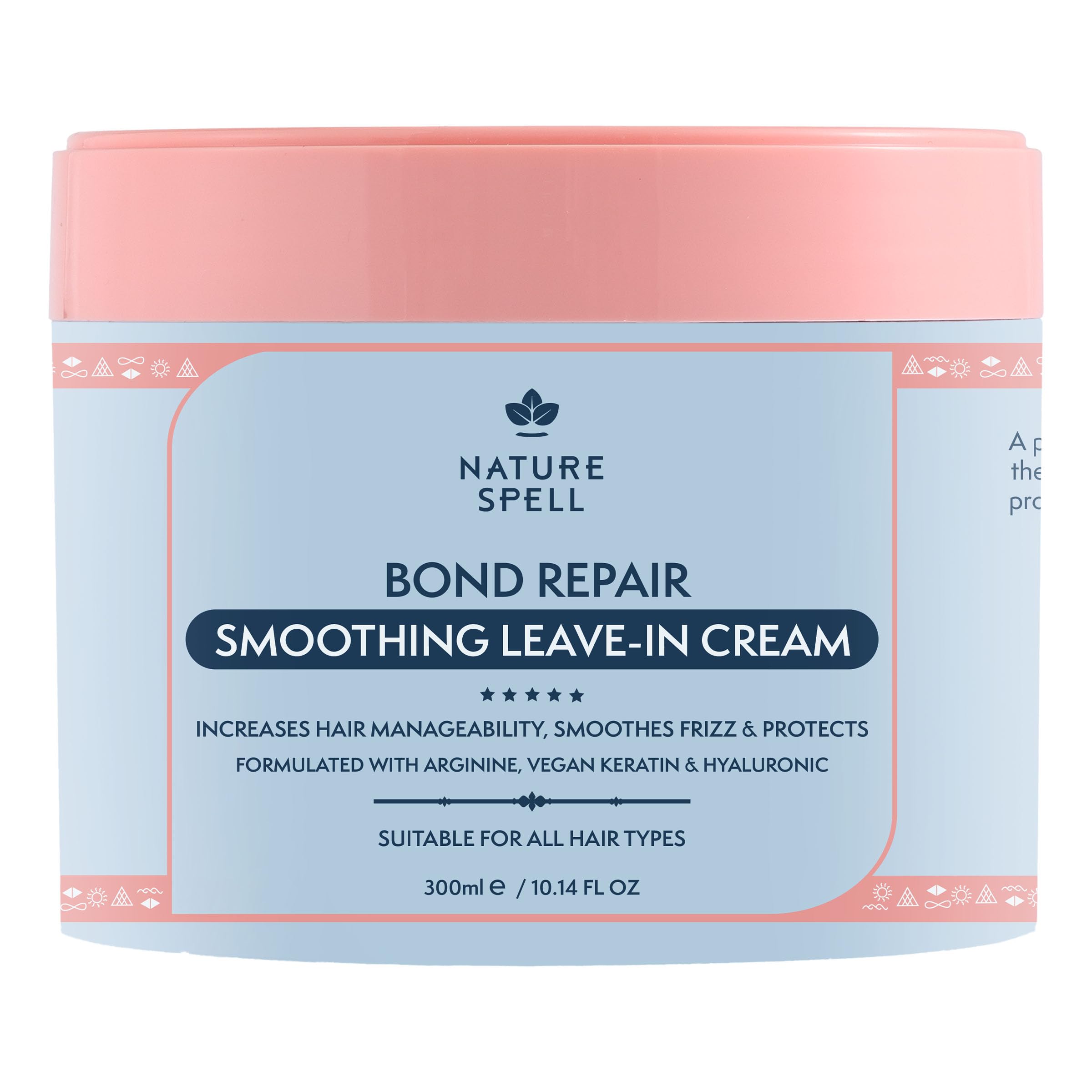 Nature Spell Bond Repair Leave in Cream 300ml Hair Protection & Styling Leave in Conditioner