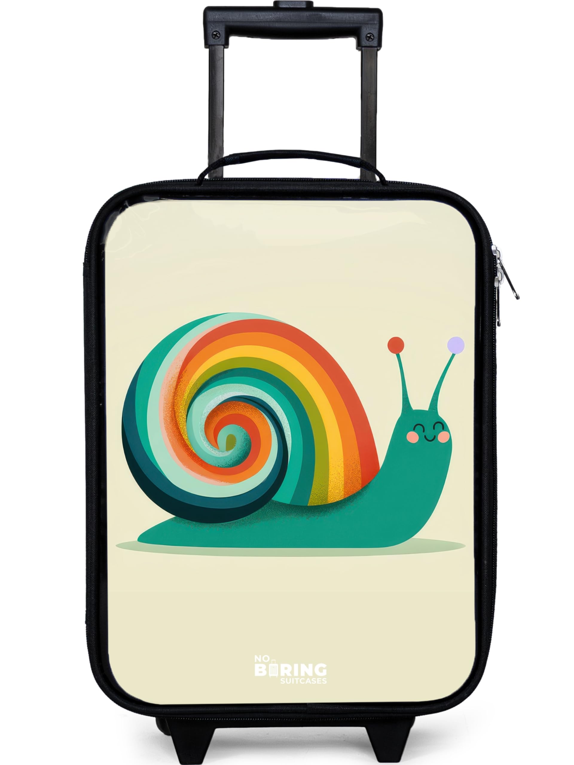 NoBoringSuitcases© Valise Enfant Ultra Légère Bagages À roulettes LED pour