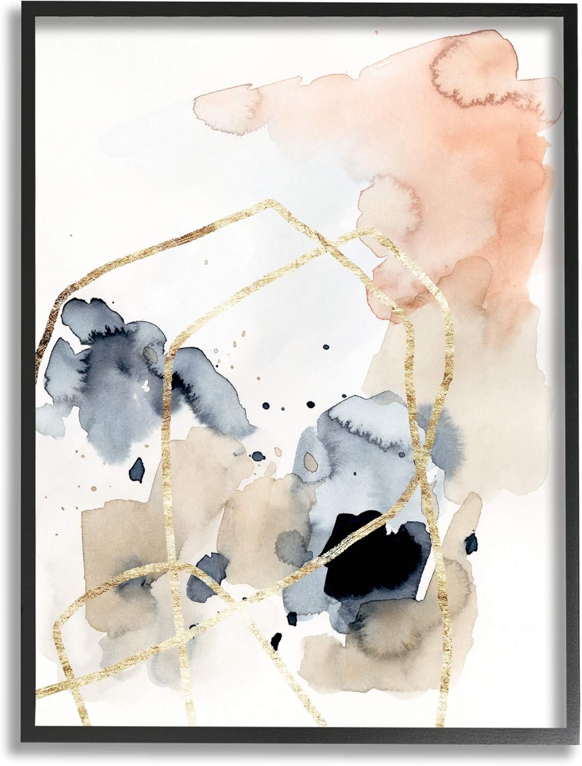 Stupell Industries Abstracted Musical Beats Boho Inspired Design, Design by Victoria Barnes