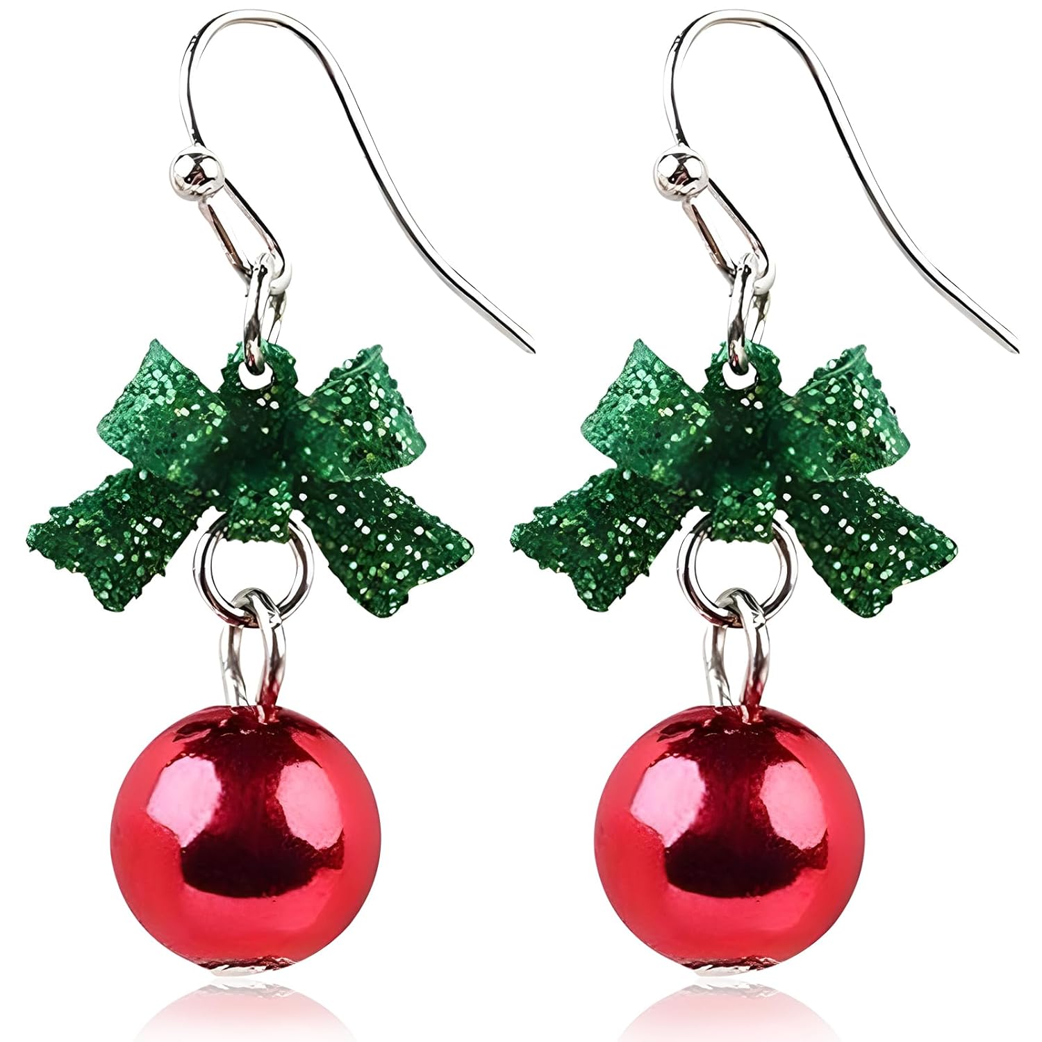 Christmas Earrings for Women Dangling – Christmas Bow Earrings Red Green Drop Earrings Hypoallergenic Party Jewelry Gifts for Women Mom Daughter Best Friend Christmas Earrings for Women Dangling – Christmas Bow Earrings Red Green Drop Earrings Hypoallergenic Party Jewelry Gifts for Women Mom Daughter Best Friend