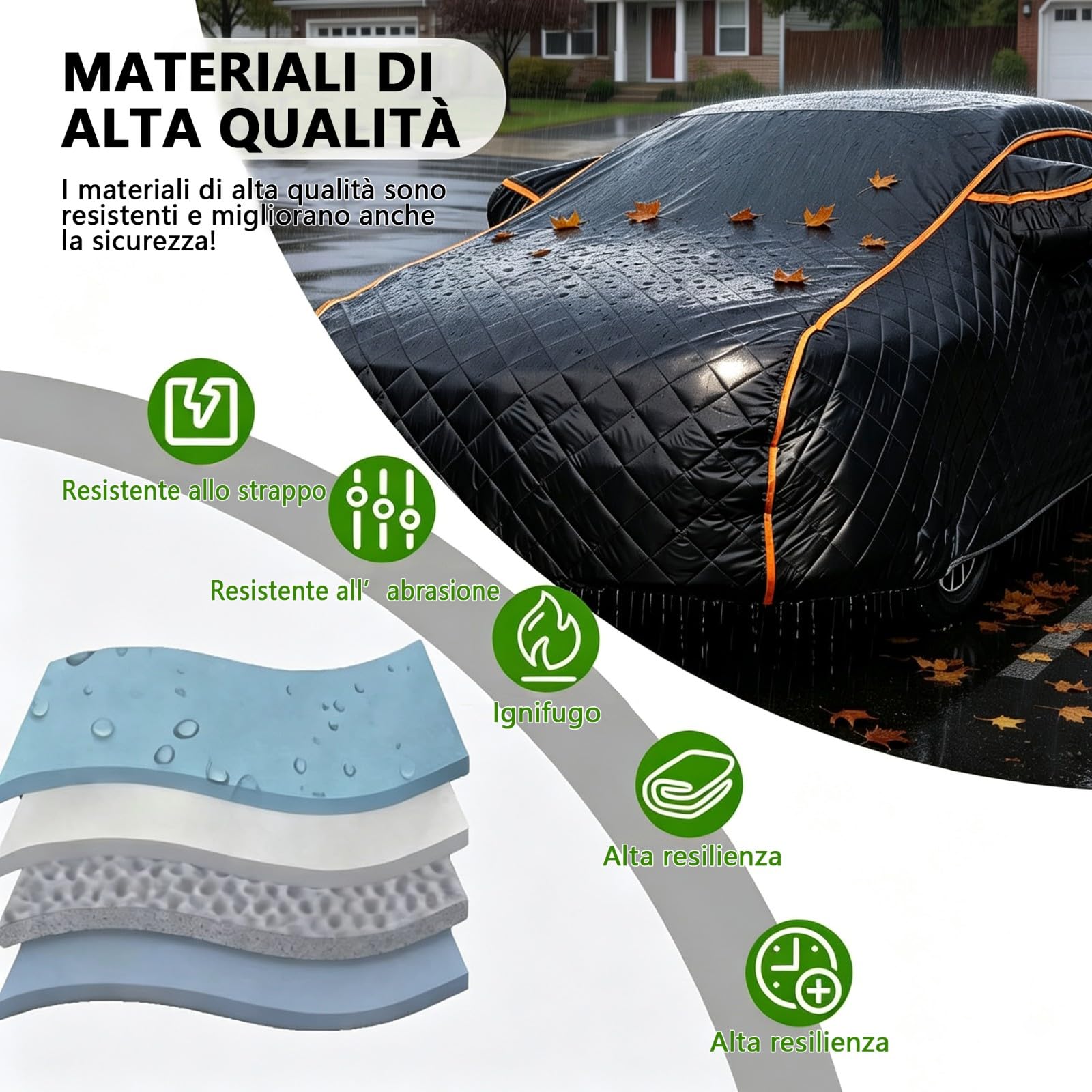 Funda Coche Antigranizo para V W G olf 8